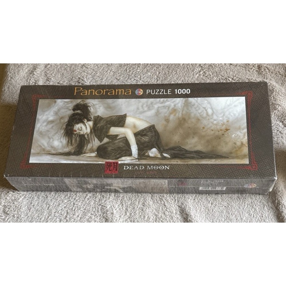 Heye Panorama 1000 Pc Jigsaw Puzzle Sealed Dead Moon Luis Royo Kneel Down 29378